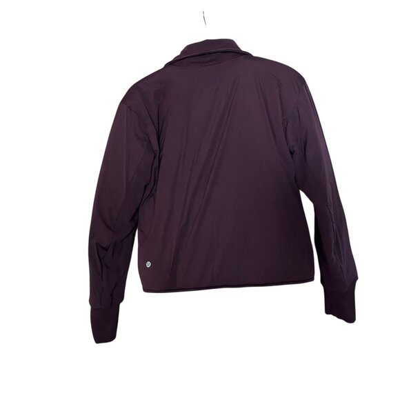 Lululemon Forever Warm Reversible Purple Jacket - Picture 4 of 8